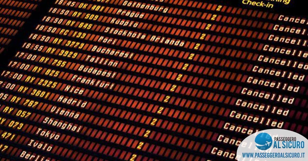 Scioperi nazionali settore trasporto aereo del 17 luglio 2022